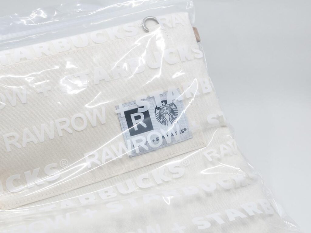 스타벅스 폴더블 크로스백 크림 디테일