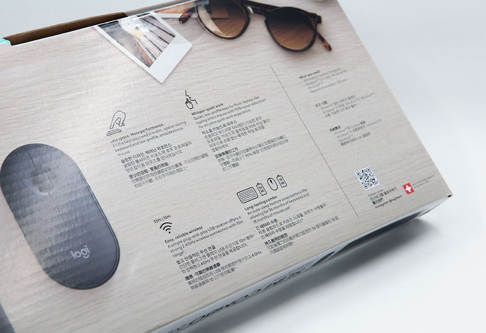 로지텍 무선 키보드 마우스 세트, MK470  언박싱 추천 후기