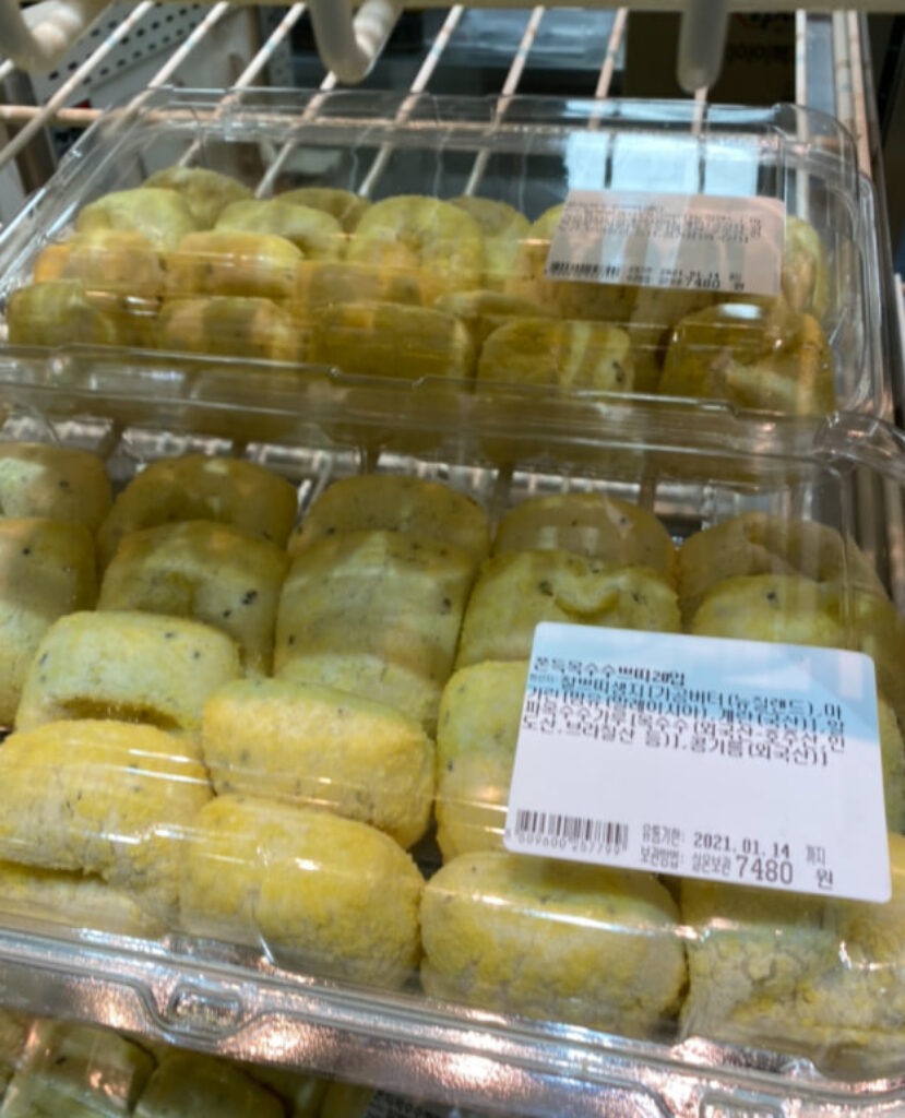 이마트 트레이더스 빵 쫀득옥수수쁘디 20개입