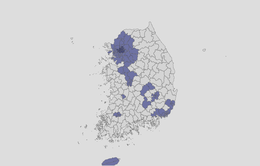 쿠세권, 쿠팡 로켓배송 가능지역 한눈에 보기 쿠세권, 쿠팡 로켓배송 가능지역 한눈에 보기