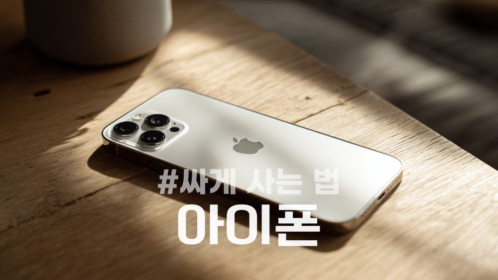 아이폰 싸게 사는 법 총정리｜자급제·직구·쿠팡 할인 활용 [2026년]