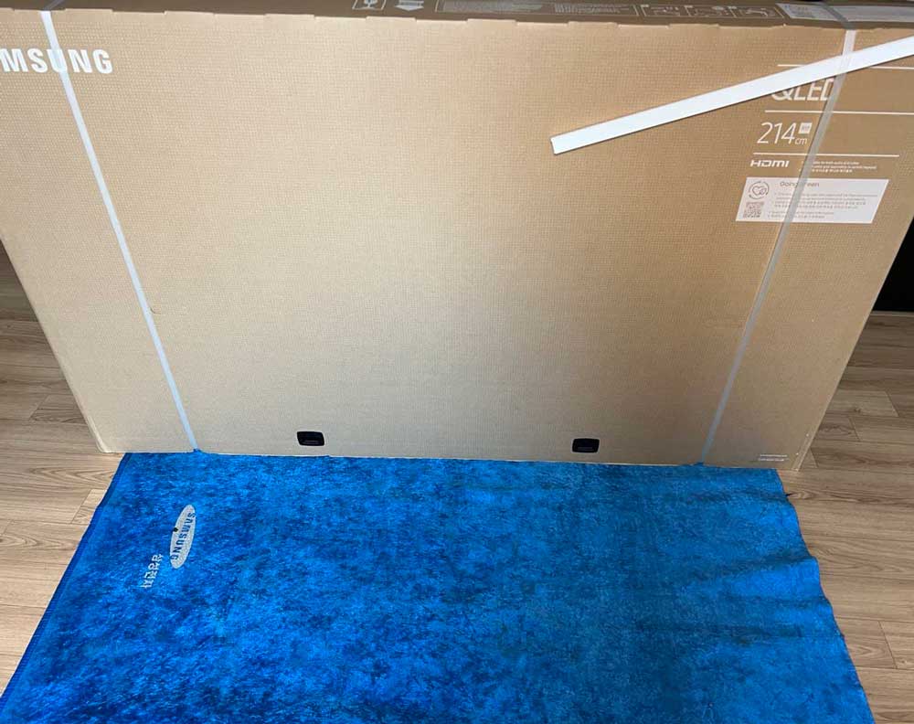 삼성-85인치-QLED-TV-배송후기