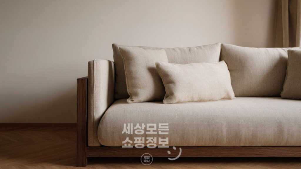 4인용 카우치 소파 선택 포인트 가이드