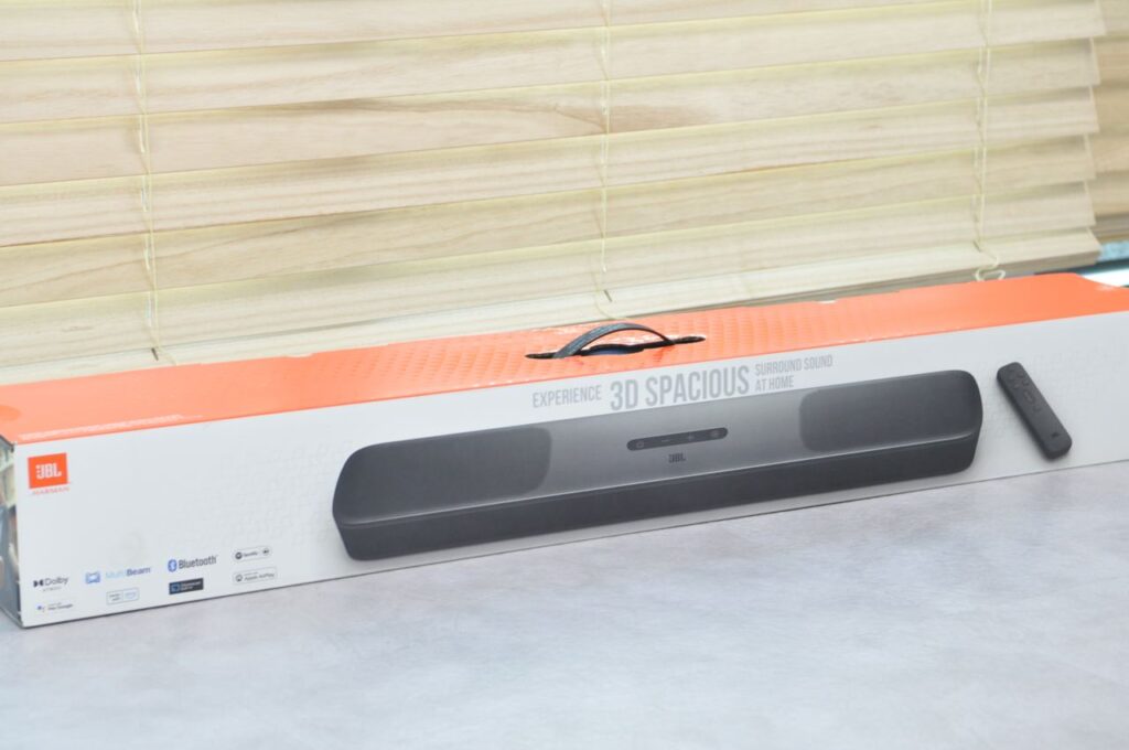 JBL 사운드바 멀티빔 5.0 배송 후기