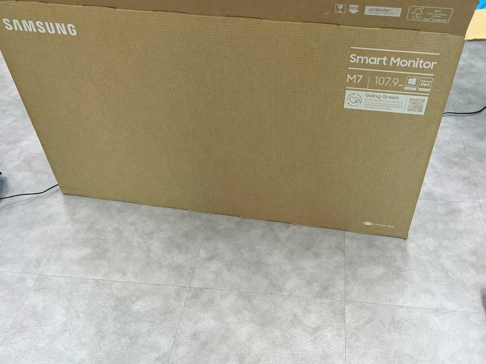 삼성 스마트 모니터 M7 S43BM700 배송 후기