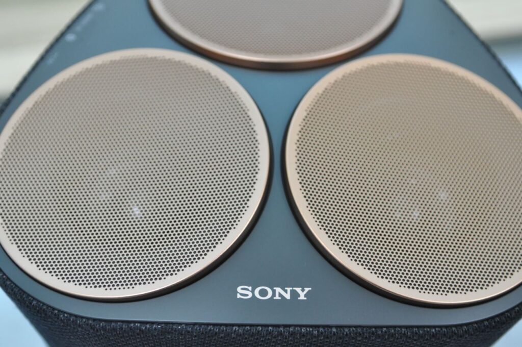 소니 블루투스 스피커 SRS-RA5000 면도기 외관