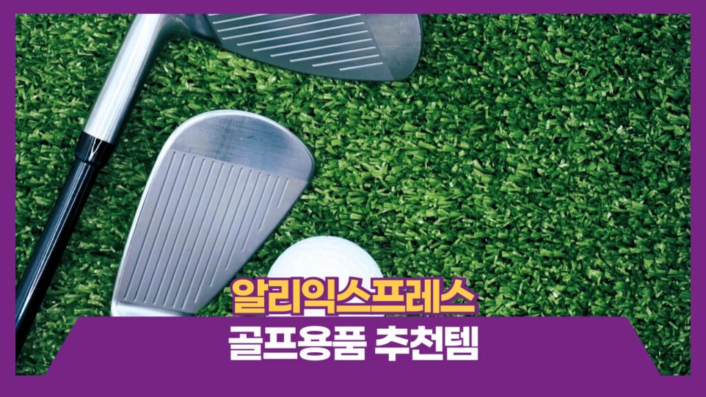 알리익스프레스 골프용품 소개