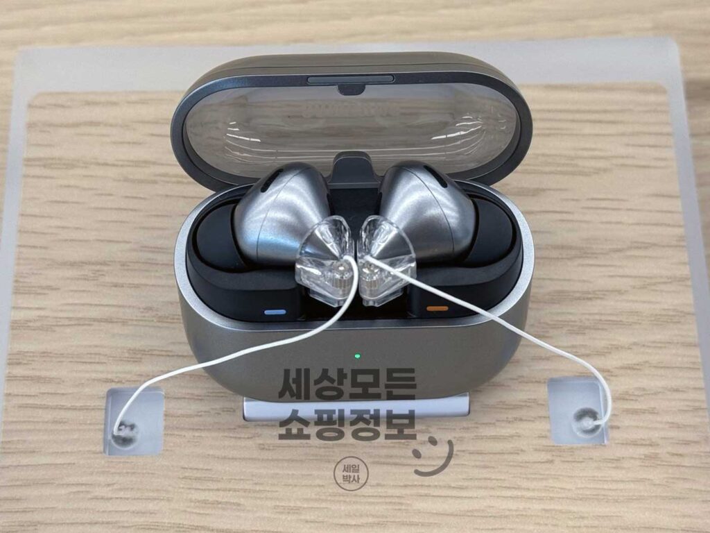 갤럭시 버즈3 프로 실버 색상 실물 후기