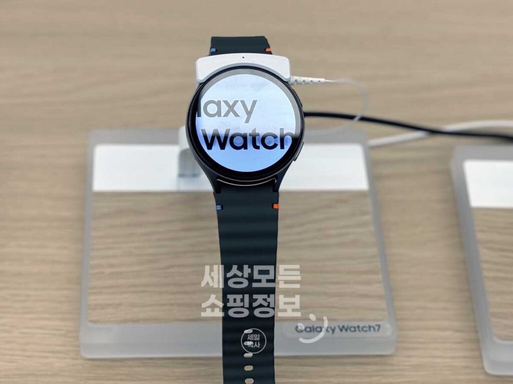 갤럭시워치7-그린 색상 실물 후기