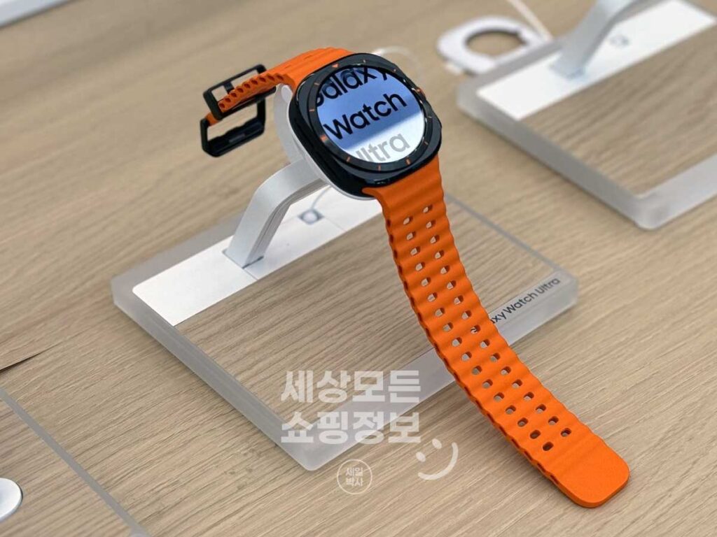 갤럭시워치7 울트라 실물 색상 후기