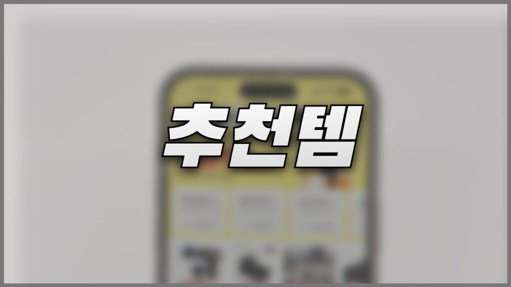 알리 메가 초이스데이 추천템