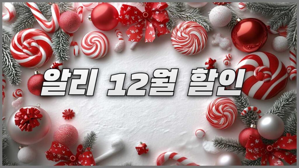 알리익스프레스 12월 할인행사