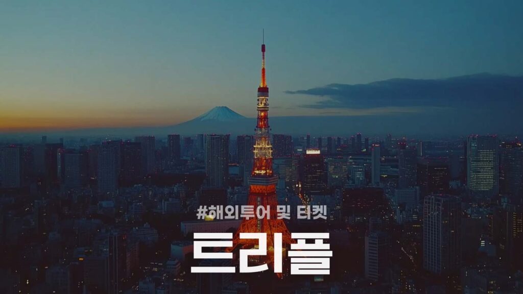 트리플 투어 및 티켓 쿠폰과 할인코드