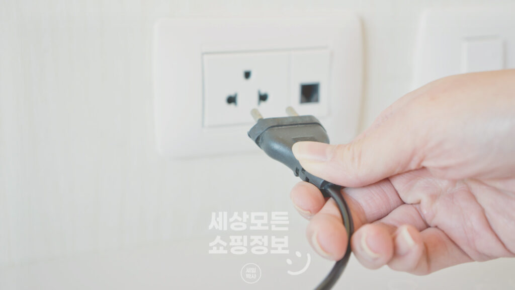 알리익스프레스 EU 플러그 유형 전기코드