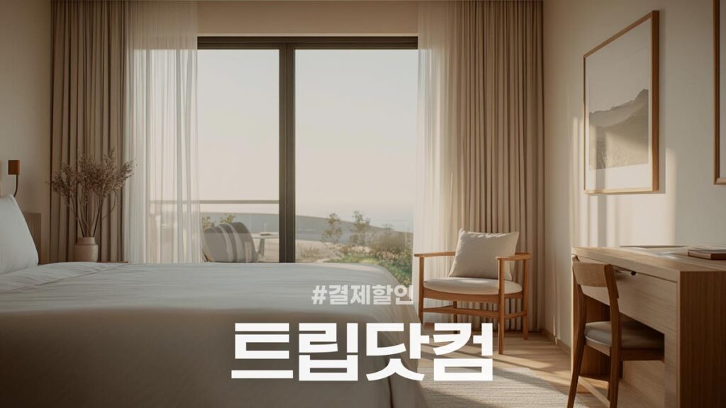 트립닷컴 메가세일 카카오페이 및 내통장결제 할인