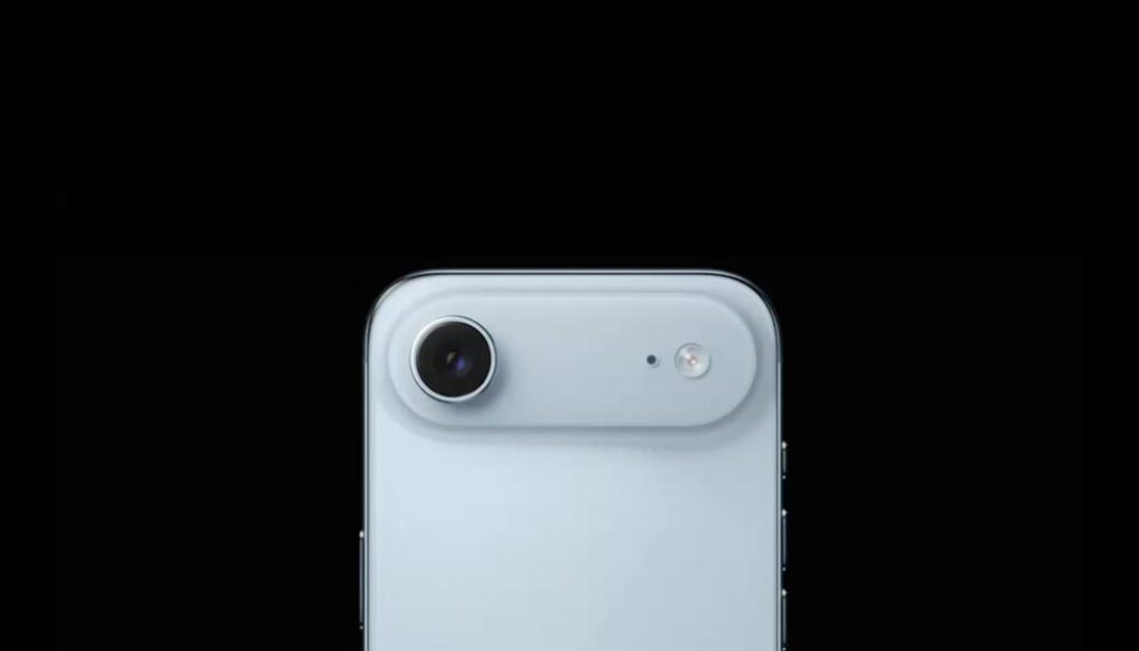 아이폰 에어 17의 고성능 카메라