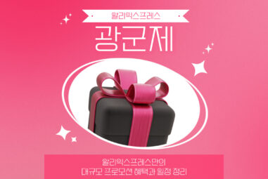 알리 광군제 쿠폰 및 카드할인과 할인코드 충전 업데이트