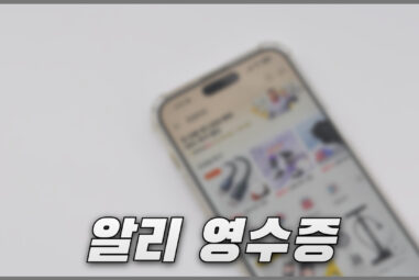 알리익스프레스 구매 영수증 발급 방법 정리