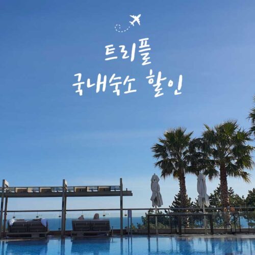 트리플 올해의 숙소 할인쿠폰팩